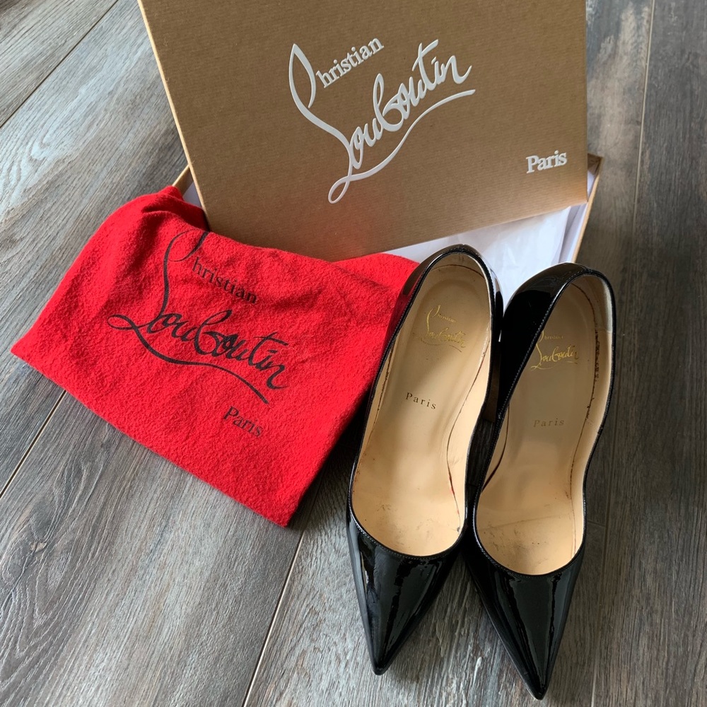 So Kate Patent Black Louboutin